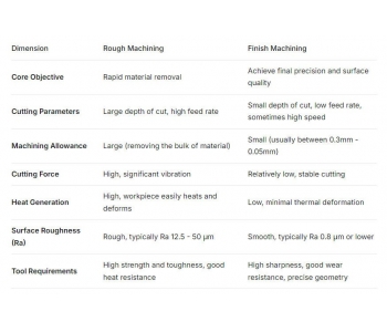 Machining Tips: Rough Machining vs. Finish Machining